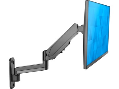 Mount-It! Adjustable Monitor Wall Mount, Up to 32", Black (MI-3753)