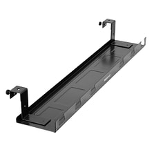 Mount-It! Under-Desk Cable Tray, Black (MI-7282)