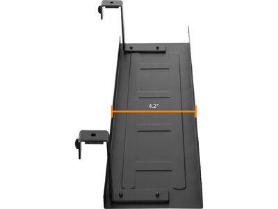 Mount-It! Under-Desk Cable Tray Black (MI-7282)