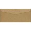 LUX Moistenable Glue #10 Business Envelope, 4 1/2 x 9 1/2, Grocery Bag Brown, 50/Pack (4260-GB-50)