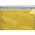 LUX 9 1/2 x 12 3/4 Metallic Glamour Mailers 250/Pack, Gold (M912X1234GD-250)