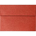 LUX A7 Invitation Envelopes (5 1/4 x 7 1/4) 1000/Pack, Holiday Red Sparkle  (5370-MS08-1M)