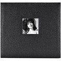 MBI Glitter Black Diamond Expressions Post Bound Album w/Window, 12 x 12 (860133)