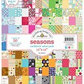 Doodlebug Seasons Value Kit Cardstock, 12 x 12, 50/Pkg (DBVK-5719)