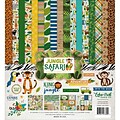 Echo Park Paper Jungle Safari Collection Kit, 12 x 12 (JS117016)
