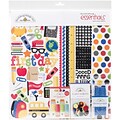 Doodlebug Back To School Essentials Page Kit, 12 x 12 (SCH4710)
