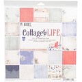 49 and Market Cottage Life, 9 Des/1 Ea + Bonus Diecut Collection Pack, 12 x 12 (CL86554)
