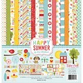 Echo Park Paper Happy Summer Collection Kit, 12 x 12 (HS105016)