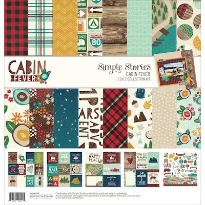 Simple Stories Cabin Fever Collection Kit, 12 x 12 (CF3030)
