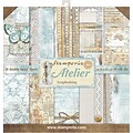 Stamperia Intl Atelier, 10 Designs/1 Each Double-Sided Paper Pad, 12 x 12, 10/Pkg (SBBL31)