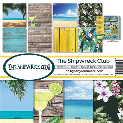 Reminisce Shipwreck Club Collection Kit, 12 x 12 (SHP200)