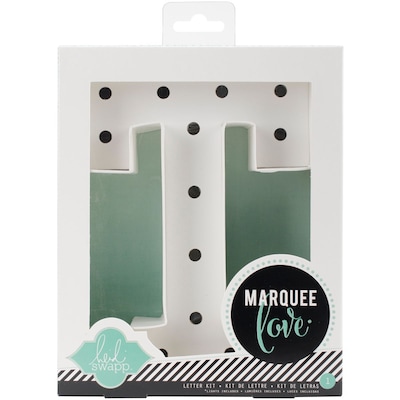 American Crafts T Heidi Swapp Marquee Love Letters, Numbers & Shapes, 8.5 (HSMAR-9099)