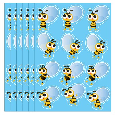 Ashley Productions® Die-Cut Magnetic Bees, 12 Per Pack, 6 Packs (ASH10112-6)