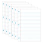 Ashley Productions® Dry Erase Magnetic Notebook Page, 8.5" x 11", Pack of 6 (ASH10128-6)