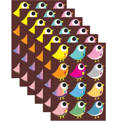 Ashley Productions® Die-Cut Magnetic Tweethearts, Assorted Colors, 12/Pack, 6 Packs (ASH10141-6)