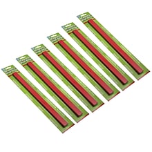 Ashley Productions Magnetic Magi-Strips, Red, 12 Feet Per Pack, 6 Packs (ASH11018-6)