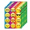 Ashley Productions® Die-Cut Magnetic Emojis, 12 Per Pack, 6 Packs (ASH77800-6)