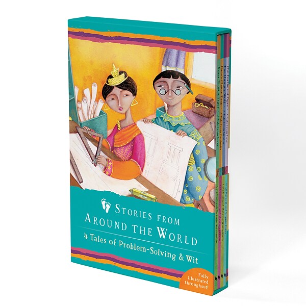Stories from Around the World Global Chapter Book Boxed Set, 4 Tales of Problem-Solving & Wit, Paperback (9781403494986)