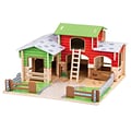 Bigjigs Toys Cobblestone Farm Playset (BJTJT152)