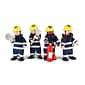 Bigjigs Toys Firefighters Figurines, 4/Set (BJTT0117)