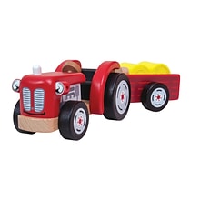 Bigjigs Toys Tractor and Trailer Playset (BJTT0502)