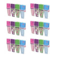 Clip-rite Clip-Flags, Assorted Spring Colors, 24 Per Pack, 6 Packs (CRT137-6)