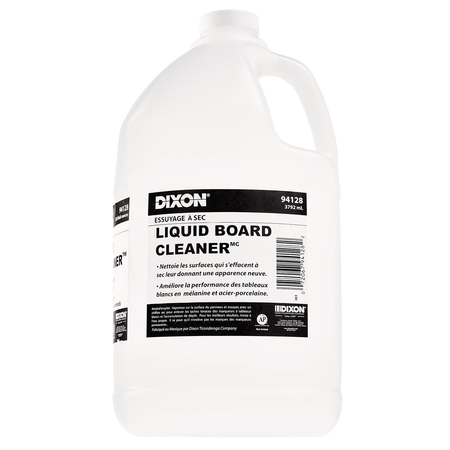 Dixon® Dry Erase Board Cleaner Gallon Bottle, 128 oz. (DIX94128)