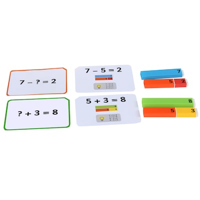 Educational Advantage Connecting Number Rods Work Cards (EA-311)