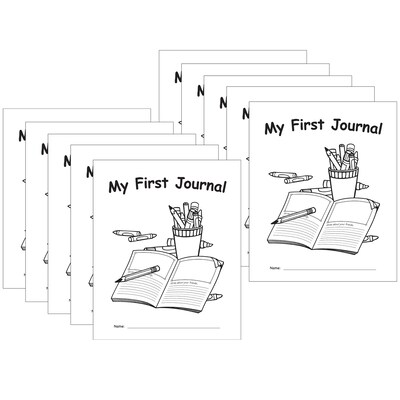 My Own Books: My First Journal by Teacher Created Resources, Paperback, 10/Bundle