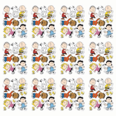 Eureka Window Clings Peanuts Classic Characters, 12/Bundle (EU-836011-12)