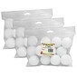 Hygloss Styrofoam Balls, 2, White, Grade PK-12, 12/Pack, 3 Packs/Bundle (HYG51102-3)