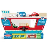 Melissa & Doug Ferryboat, Wooden Boat and 4 Vehicles (LCI31600)