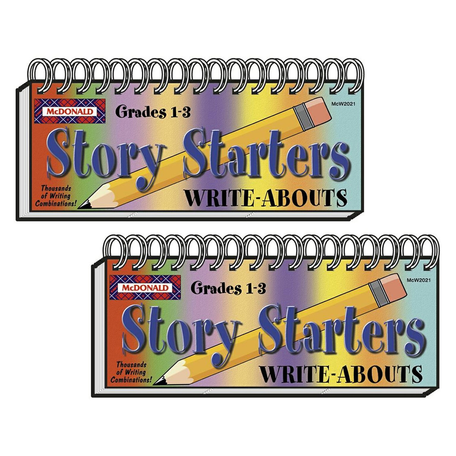Write-Abouts Story Starters by McDonald Publishing, Paperback, 2/Bundle