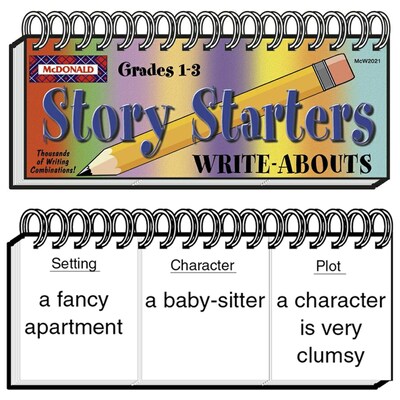 Write-Abouts Story Starters by McDonald Publishing, Paperback, 2/Bundle