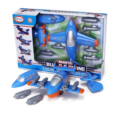 Popular Playthings Magnetic Build-a-Truck Plane (PPY60501)