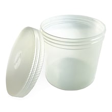 Roylco® Plastic Jar-It, 4 x 4, Clear, 4 Per Pack, 2 Packs (R-57020-2)