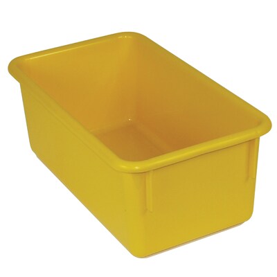 Romanoff Stowaway® Plastic Tray, Yellow, Pack of 3 (ROM12103-3)