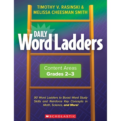 Scholastic Daily Word Ladders Content Areas, Grades 2-3, Paperback (9781338627435)