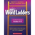 Scholastic Daily Word Ladders Content Areas, Grades 4-6, Paperback (9781338627442)