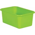 Teacher Created Resources® Plastic Storage Bin, 7.75 x 11.38 x 5, Lime, Pack of 6 (TCR20382-6)