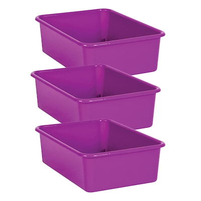 Teacher Created Resources Confetti Small Plastic Storage Bin