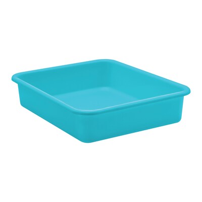 Teacher Created Resources® Plastic Letter Tray, 14 x 11.5 x 3, Teal, Pack of 6 (TCR20435-6)