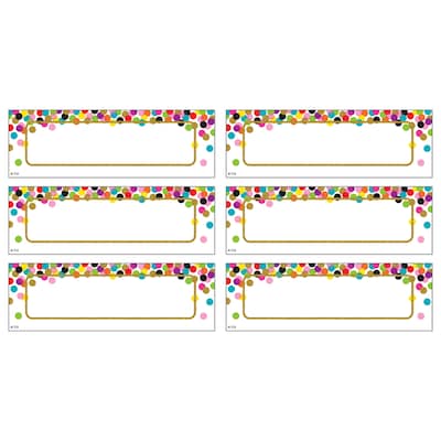 Teacher Created Resources® Confetti Labels Magnetic Accents, Pack of 20 (TCR77013)