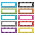 Teacher Created Resources® Chevron Labels Magnetic Accents, Assorted Colors, 20 Per Pack, 3 Packs (TCR77204-3)