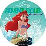 SmileMakers® Disney Princess Friendship Patient Stickers ; 2.5 x 2.5 inches, 100/Roll
