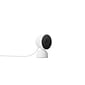 Google Nest GA01998-US Wired Indoor Camera with Motion Detection and Night Vision, White