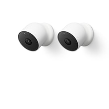 Nest Indoor Outdoor Camera Battery, White 2/Pack (GA01894-US)