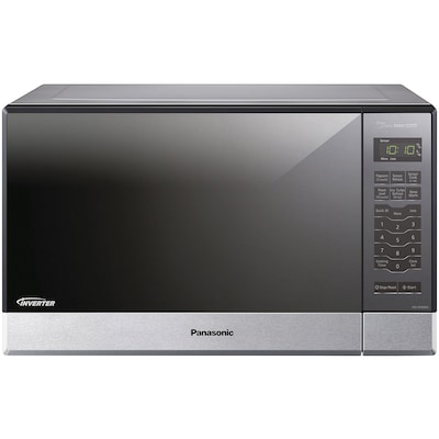 Panasonic 1.2 cu. ft. 1200W Genius Sensor Countertop/Built-In Microwave Oven with Inverter Technolog