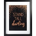 Linden Avenue Wall Art Stand Tall Darlin Rose Gold 11 x 14 (AVE10066)