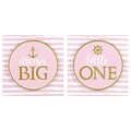 Linden Avenue Wall Art Dream Big Little One, 2 Pack, 11 x 14 (AVE10099)